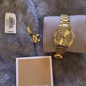 Michael Kors Gold-Tone Women's Watch